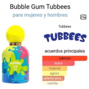 Tubbees Bubble Gum 50ml